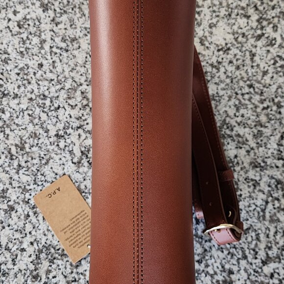 NWT - A.P.C. Demi-Lune Shoulder Bag – Noisette🌰 (#12301) - Picture 8 of 12